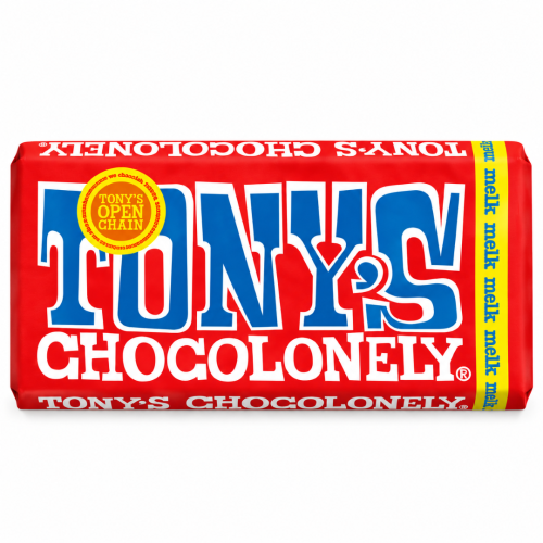 Tony's Chocolonely  Melk  180g Belgijska czekolada mleczna