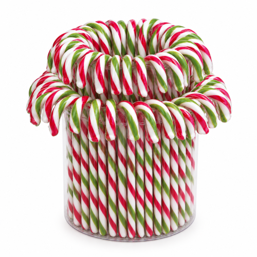 Lizak "Laska Świąteczna" 28g 20cm o smaku jabłkowym