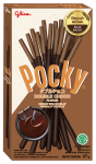 Pocky Double Chocolate 47g Paluszki w polewie o smaku czekoladowym