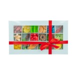 Bombonierka "Fruits-Cola"  Duża Niebieska z Żelkami 210g o smaku owocowo-colowym