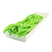 Kwaśne Żelki "Mega Kable Mega Żele Kwaśne Jabłko" 3,2kg 40szt. o smaku jabłkowym