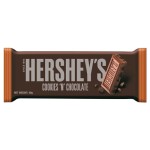 Hershey's Cookies 'N' Chocolate 40g Batonik o smaku czekolady mlecznej z kawałkami ciasteczek