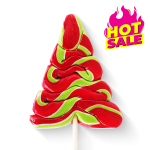 Lizak "Choinka" 50g o smaku jabłkowym