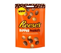 Reese’s Dipped Peanuts 90g Orzeszki ziemne w polewie o smaku kremu orzechowego i mlecznej czekolady