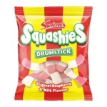 Swizzels Squashies Original Raspberry & Milk 120g Żelki piankowe o smaku malinowo- mlecznym