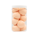 Pianki "Okrągłe Pomarańczowe Pastelowe" 90g o smaku brzoskwiniowym