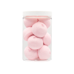 Pianki "Okrągłe Różowe Pastelowe" 90g o smaku truskawkowym