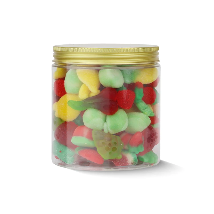 Słoik "Żelkowe Owoce - Fruit Garden Jar" z Żelkami 400g o smaku owocowym 750ml
