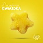 Żelki "Gwiazdki Mix" w cukrze 1kg o smaku jogurtowo-owocowym