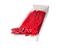 Żelki "Mega Kable Mega Żele Wiśnia" 3,2kg 40szt. o smaku wiśniowym