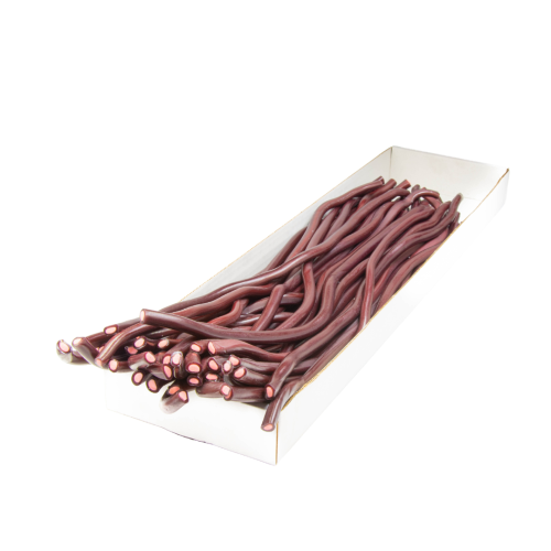 Żelki "Mega Kable Mega Żele Wiśnia" 3,2kg 40szt. o smaku wiśniowym