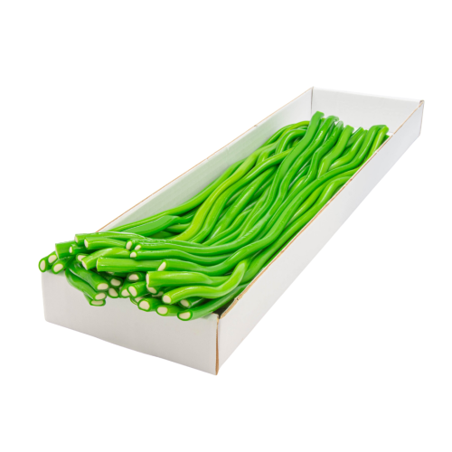 Żelki "Mega Kable Mega Żele Jabłko" 3,2kg 40szt. o smaku jabłkowym