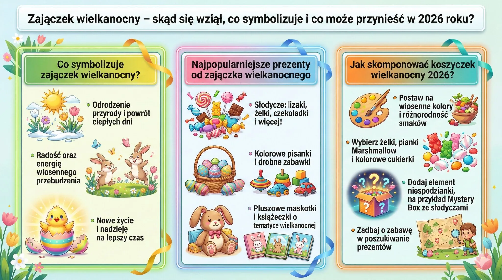Zajączek wielkanocny - skąd się wziął, co symbolizuje i co może przynieść w 2026 roku?