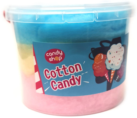 Kolorowa Tęczowa Wata Cukrowa Cotton Candy 3l