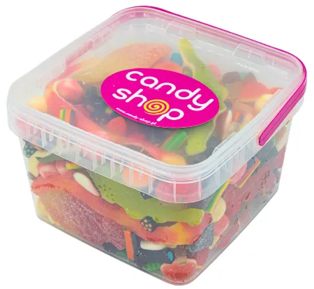 Mix Żelek Candy Shop w wiaderku 2kg o smaku owocowym