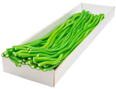 Żelki ''Mega Kable Mega Żele Jabłko'' 3,2kg 40szt. o smaku jabłkowym