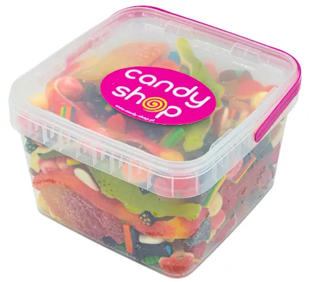 Mix Żelek Candy Shop w wiaderku 2kg o smaku owocowym