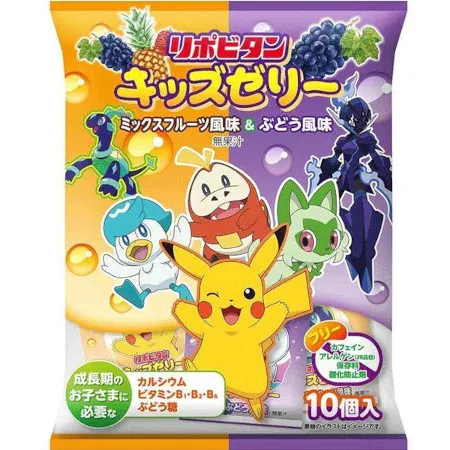 Taisho Lipovitan Jelly Mix Fruit & Grape 160g Galaretki o smaku owocowym i winogronowym