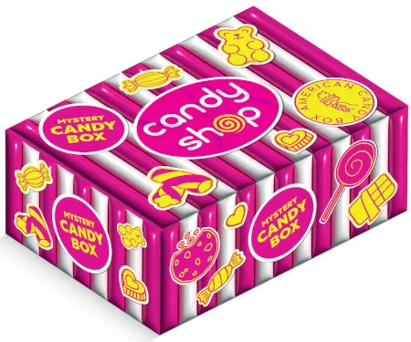 American Candy Mystery Box Amerykańskie Pudełko Niespodzianka Surprise Box