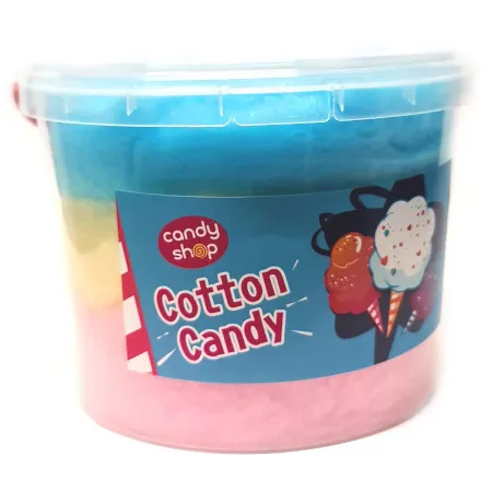 Kolorowa Tęczowa Wata Cukrowa Cotton Candy 3l