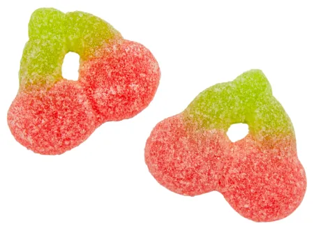 Żelki EKSTRA Kwaśne ''Wiśnie'' w cukrze 1kg o smaku wiśniowym