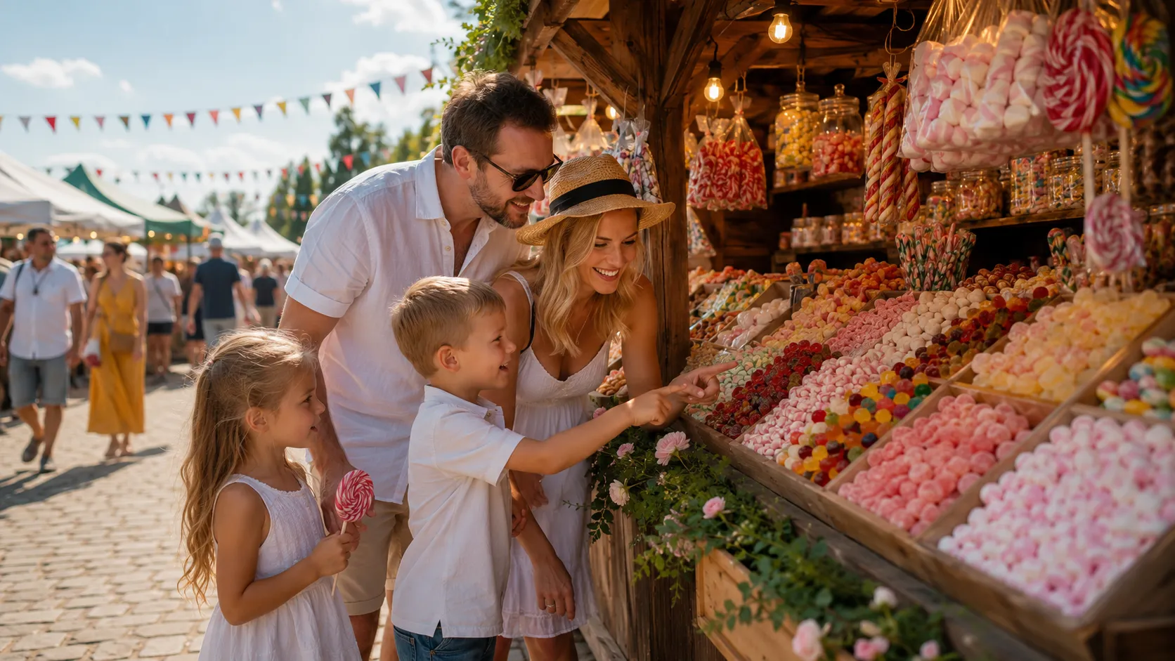 Jak zatowarować stoisko ze słodyczami na jarmark lub festyn? Kompletny poradnik dla sprzedawców plenerowych