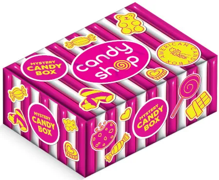 American Candy Mystery Box Amerykańskie Pudełko Niespodzianka Surprise Box