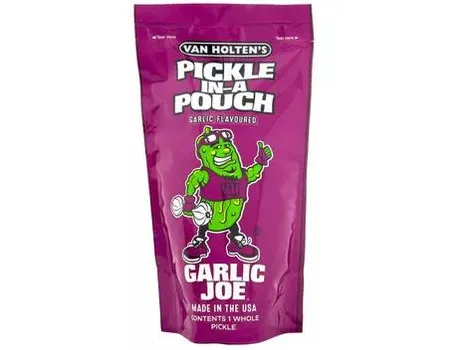 Van Holten's Pickle In-A Pouch Garlic Joe 306g Ogórek konserwowy w zalewie octowej o smaku czosnkowym