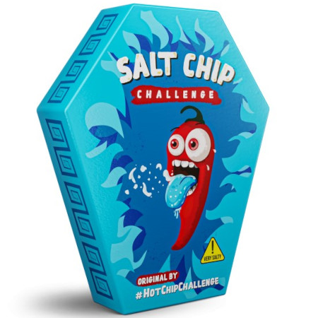 Hot Chip Salt Chip Challenge 8g Ekstremalnie słony chips kukurydziany Wyzwanie