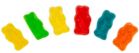 Żelki ''Mini Misie'' 1kg o smaku owocowym