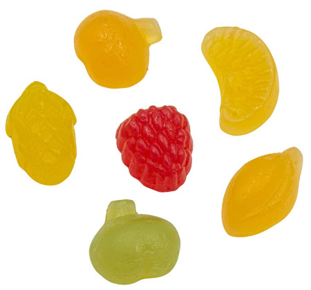 Żelki Wegańskie ''Mix Owoców'' 1kg o smaku owocowym