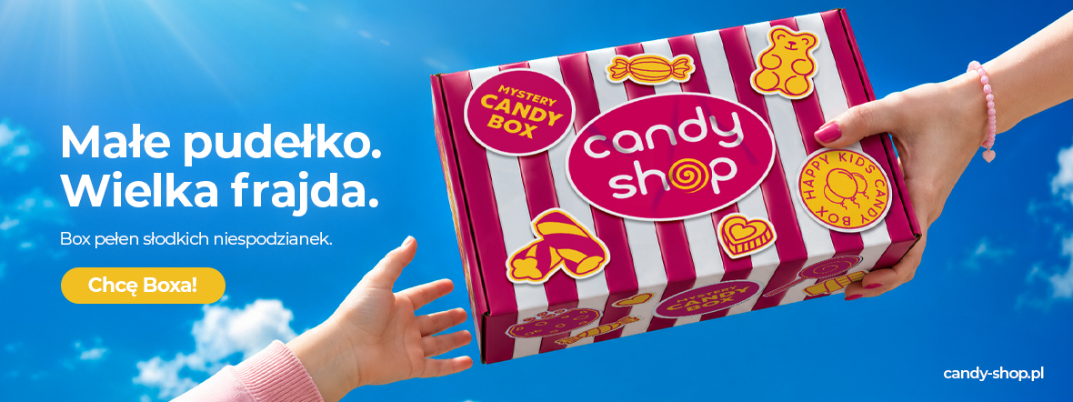 Happy Kids Mystery Box Pudełko niespodzianka ze słodyczami